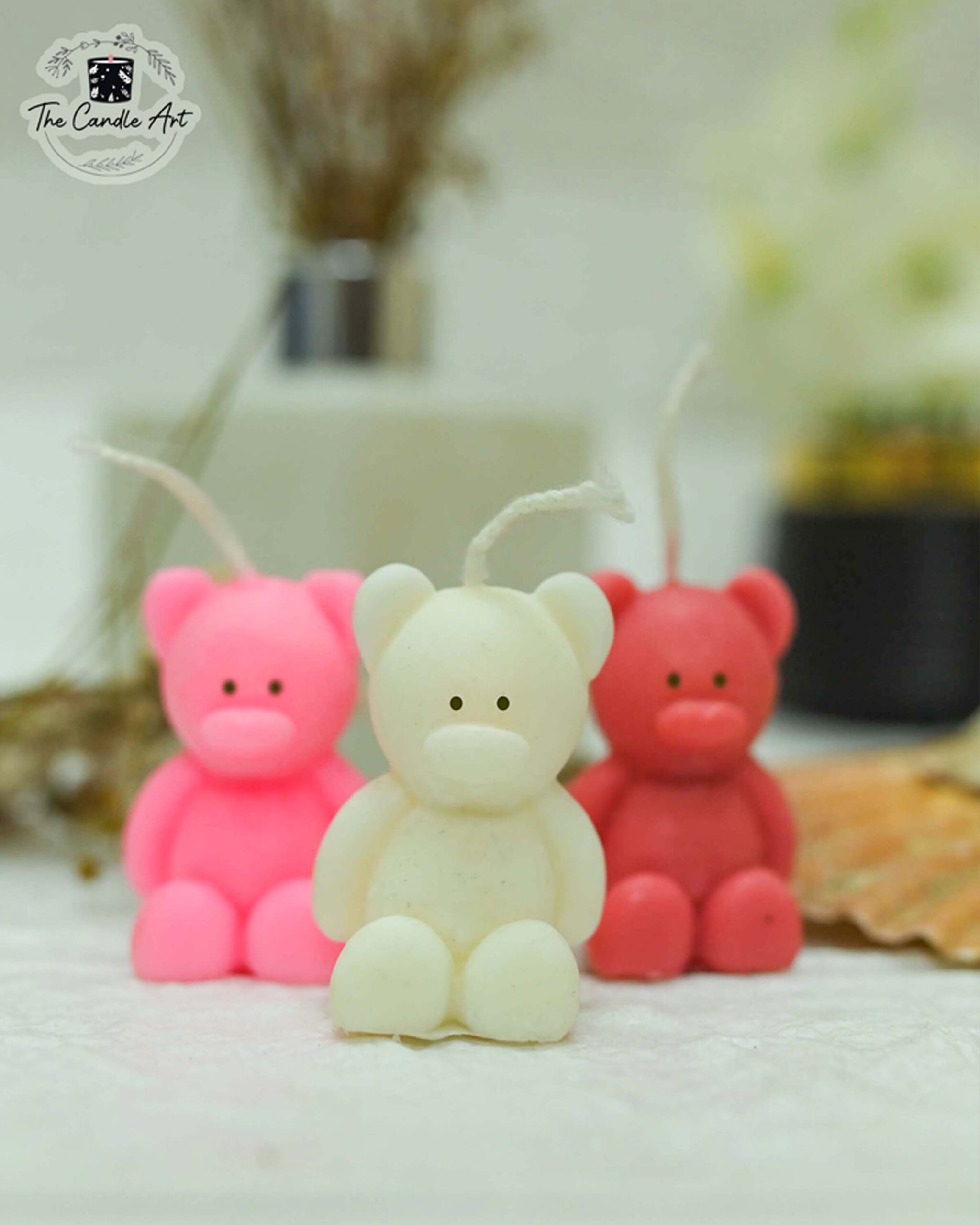Fragrant Teddy Bear Candle